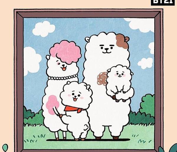 عکس کیوت از bt21
