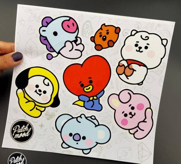 عکس کیوت از bt21