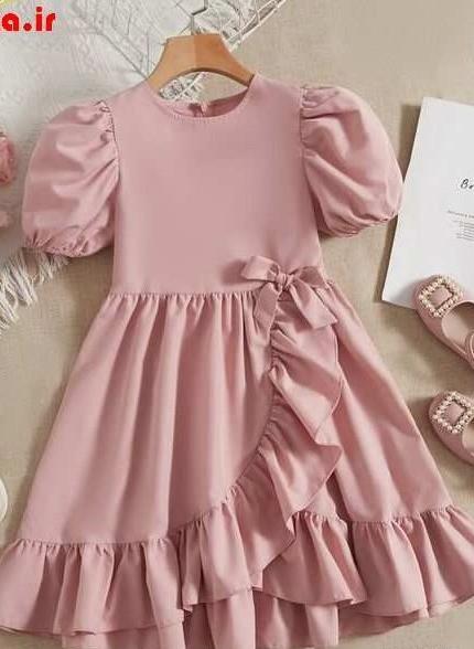 عکس لباس کیوت صورتی