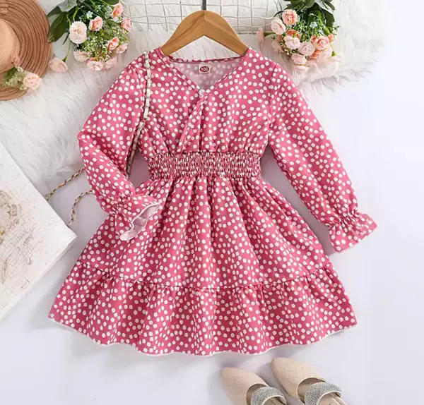 عکس لباس کیوت صورتی