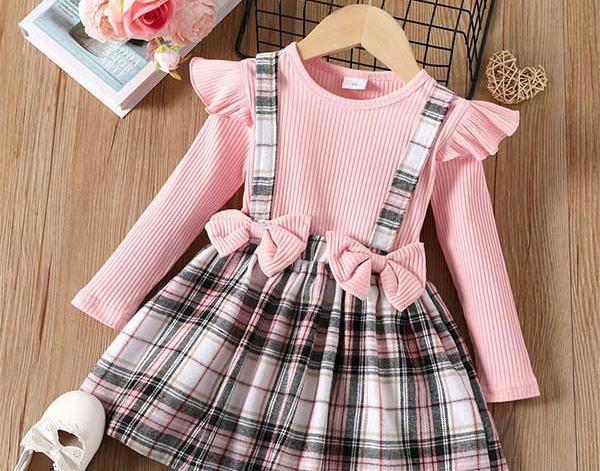 عکس لباس کیوت صورتی