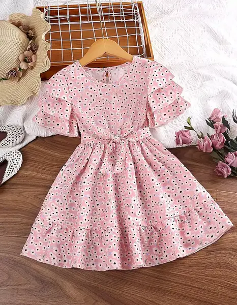 عکس لباس کیوت صورتی