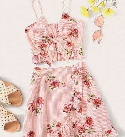 عکس لباس کیوت صورتی