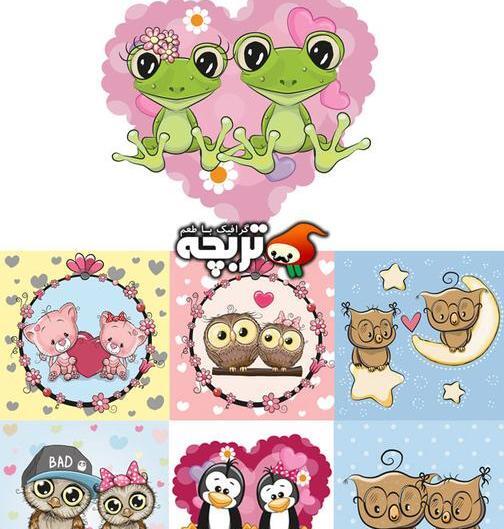 عکس کیوت حیوان کارتونی