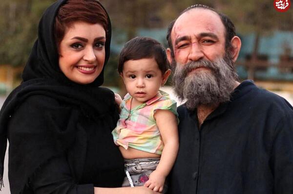 عکس های نگار عابدی و همسرش
