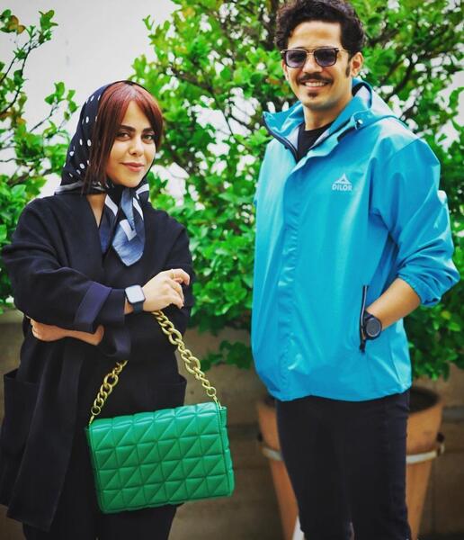 عکس الهام اخوان و همسر واقعیش