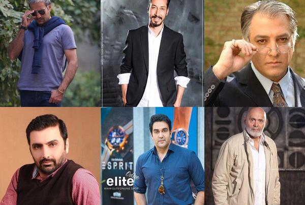 عکس بازیگران مرد ایرانی پیر