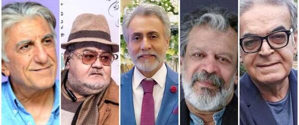 عکس بازیگران مرد ایرانی پیر