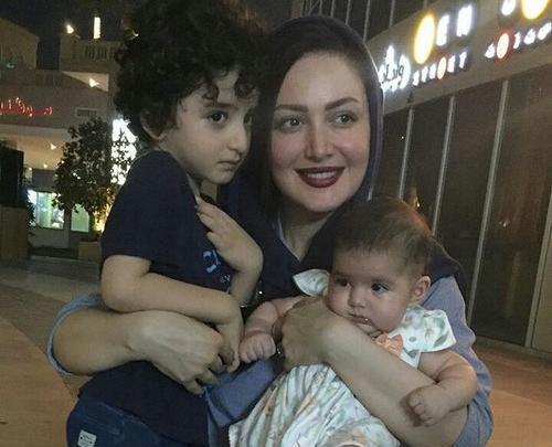 عکس بازیگران با فرزندانشان جدید