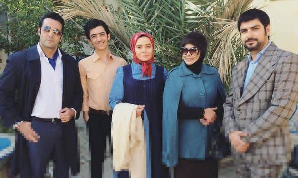 عکس بازیگران سریال کیمیا با همسرانشان جدید