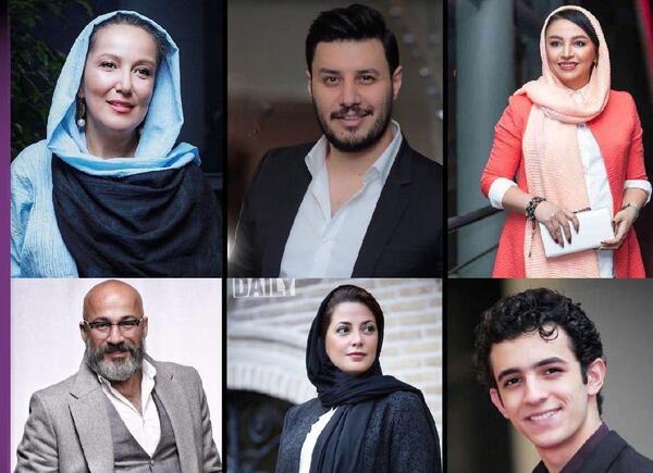 عکس بازیگران سریال شنای پروانه