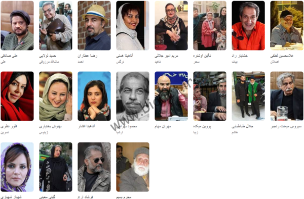 عکس های بازیگران خانه به دوش