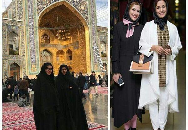 عکس بازیگران چادری ایرانی