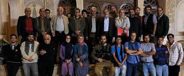 عکس بازیگران در فیلم بانوی عمارت