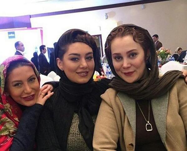 عکس بازیگران بی حجاب ایران