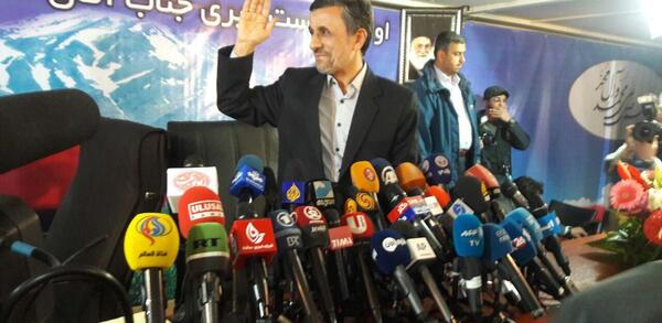 عکس سوتی احمدی نژاد در سازمان ملل