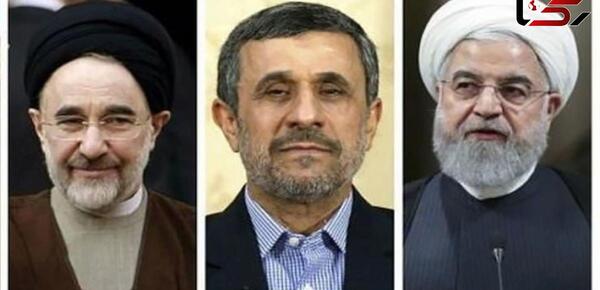 عکس سوتی احمدی نژاد در بوسیدن دست