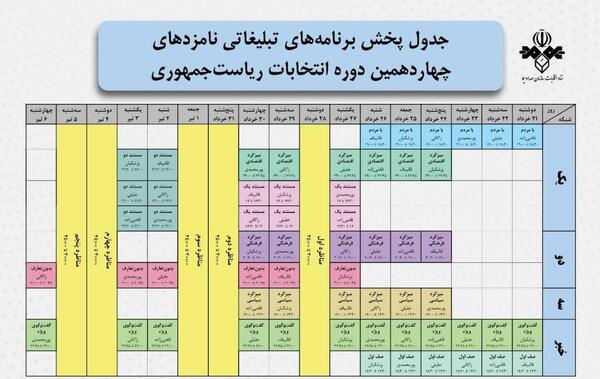 عکس سوتی های انتخاباتی صدا و سیما
