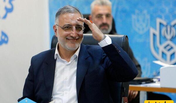 عکس سوتی شهردار از دست دادن