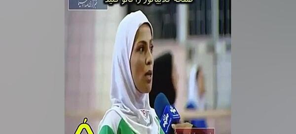 عکس سوتی آزاده نامداری افتادن میز