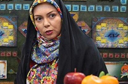 عکس سوتی آزاده نامداری افتادن میز
