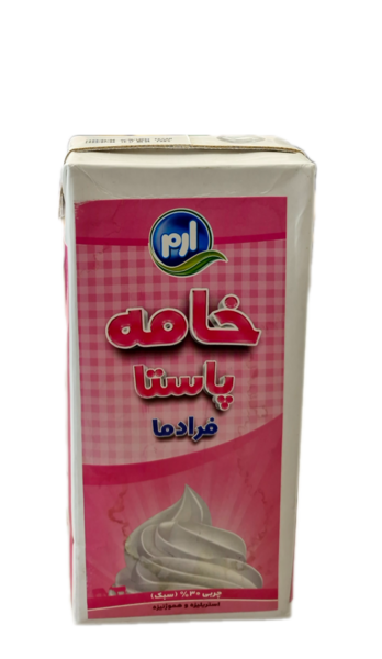 عکس سوتی آشپزی یک لایه خامه
