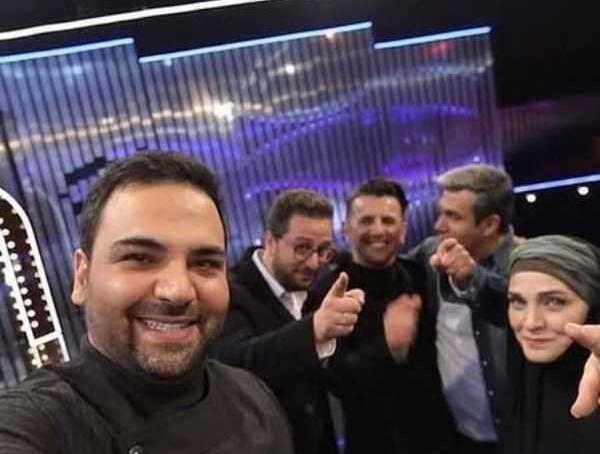 عکس سوتی سید بشیر حسینی و مژده لواسانی