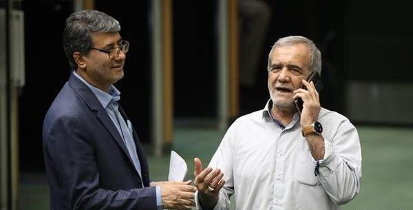 عکس جوانی پزشکیان نماینده مجلس