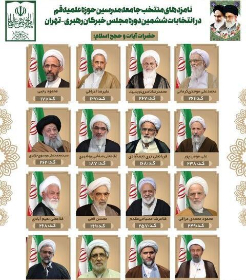 عکس نمایندگان مجلس خبرگان
