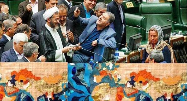 عکس سلفی نمایندگان مجلس با خانم موگرینی