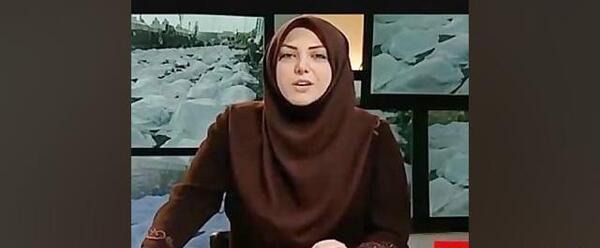 عکس سوتی شکستن صندلی در برنامه زنده