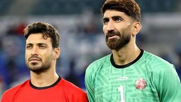 عکس سوتی بیرانوند مقابل فولاد