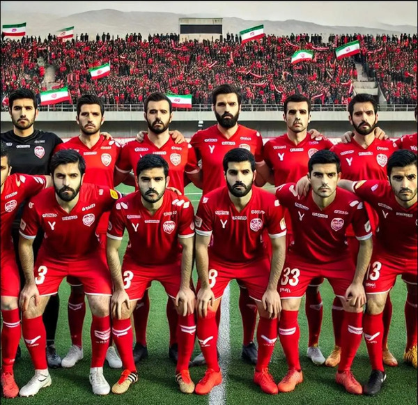 عکس سوتی بیرانوند مقابل فولاد