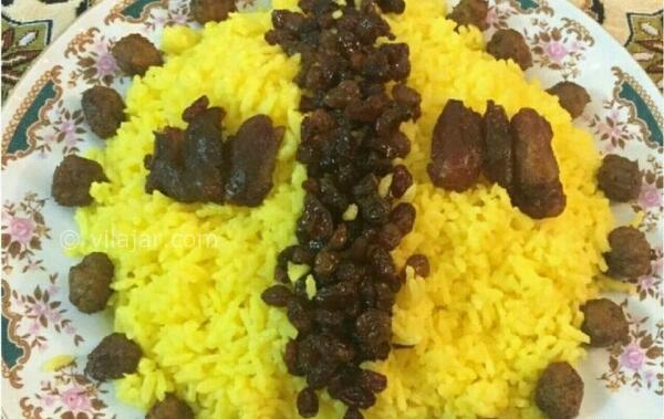 عکس سوتی پلو با مرغ