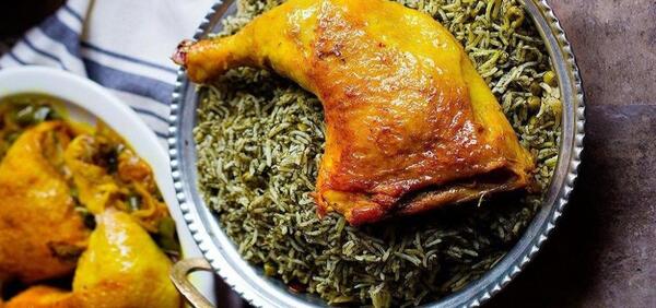 عکس سوتی پلو با مرغ