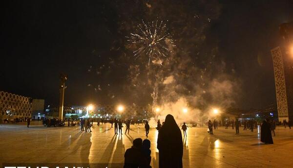 عکس از مراسم نیمه شعبان