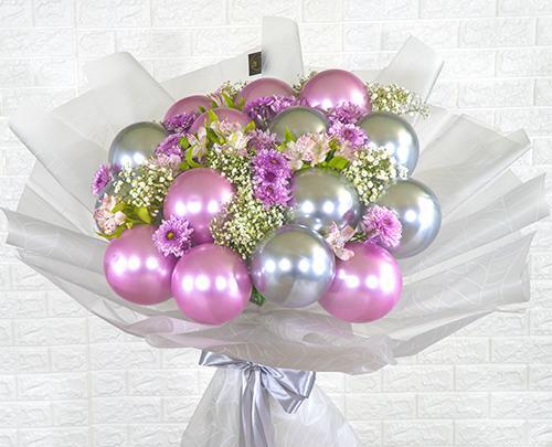 عکس دسته گل بادکنکی