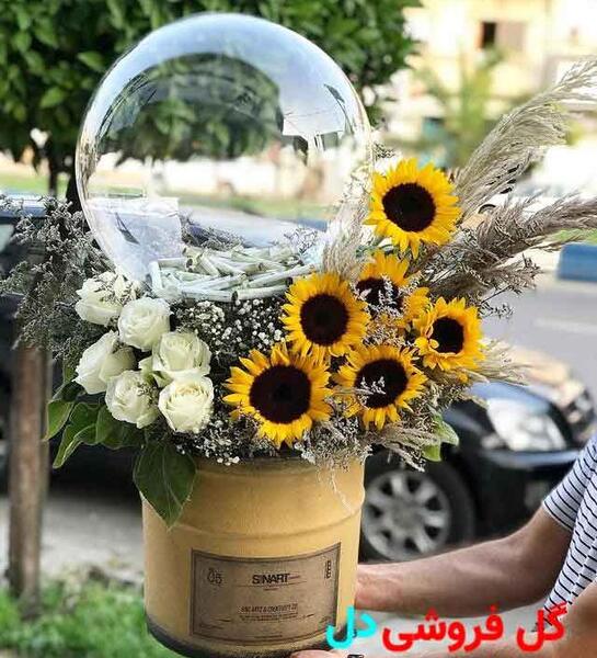 عکس دسته گل بادکنکی