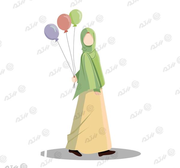 عکس یک دسته بادکنک