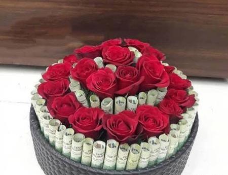 عکس پول دسته گل