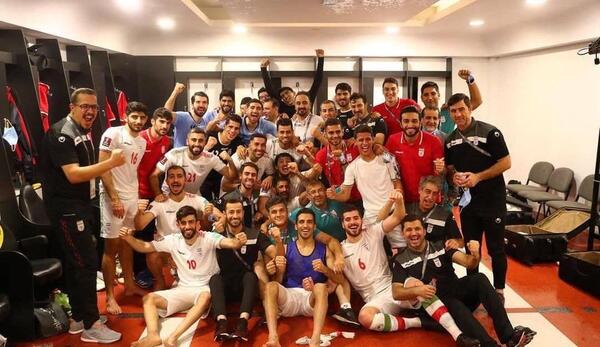 عکس دسته جمعی تیم ملی فوتبال