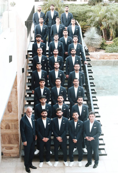 عکس دسته جمعی تیم ملی فوتبال