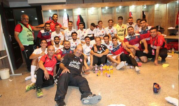 عکس دسته جمعی پرسپولیسی ها
