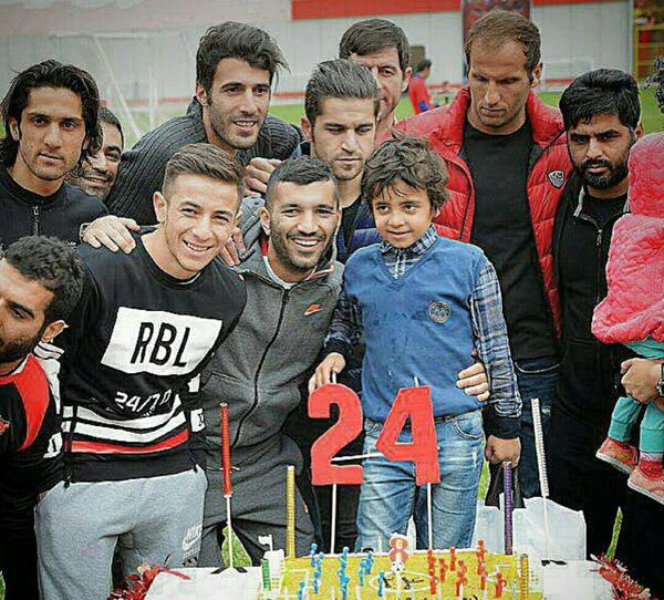 عکس دسته جمعی پرسپولیسی ها