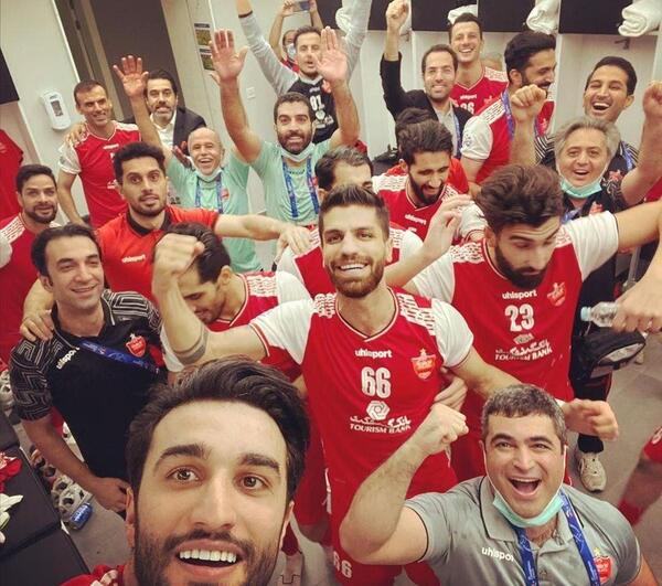عکس دسته جمعی پرسپولیسی ها