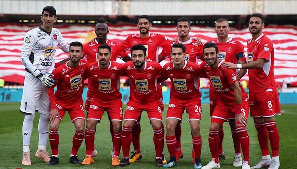 عکس دسته جمعی پرسپولیس با جام