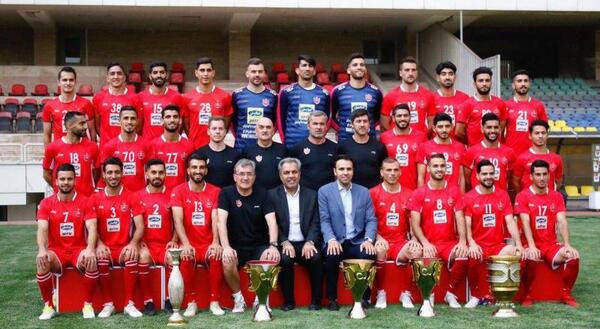 عکس دسته جمعی پرسپولیس امروز