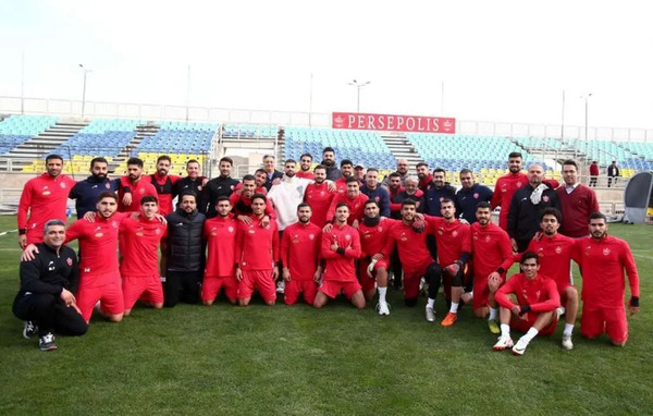 عکس دسته جمعی پرسپولیس امروز