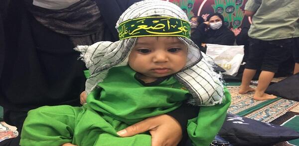 عکس از مراسم شیرخوارگان