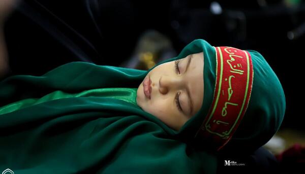 عکس از مراسم شیرخوارگان